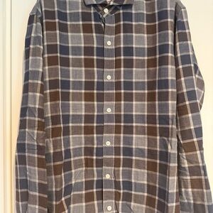 LEDBURY Men’s Plaid Button-Down Shirt